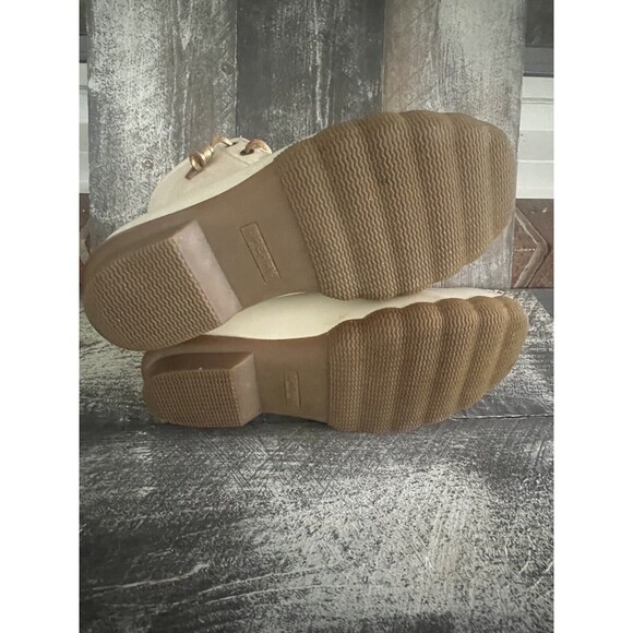 Sperry Women 5 Saltwater Waterproof Duck Boots Cream - Picture 5 of 7